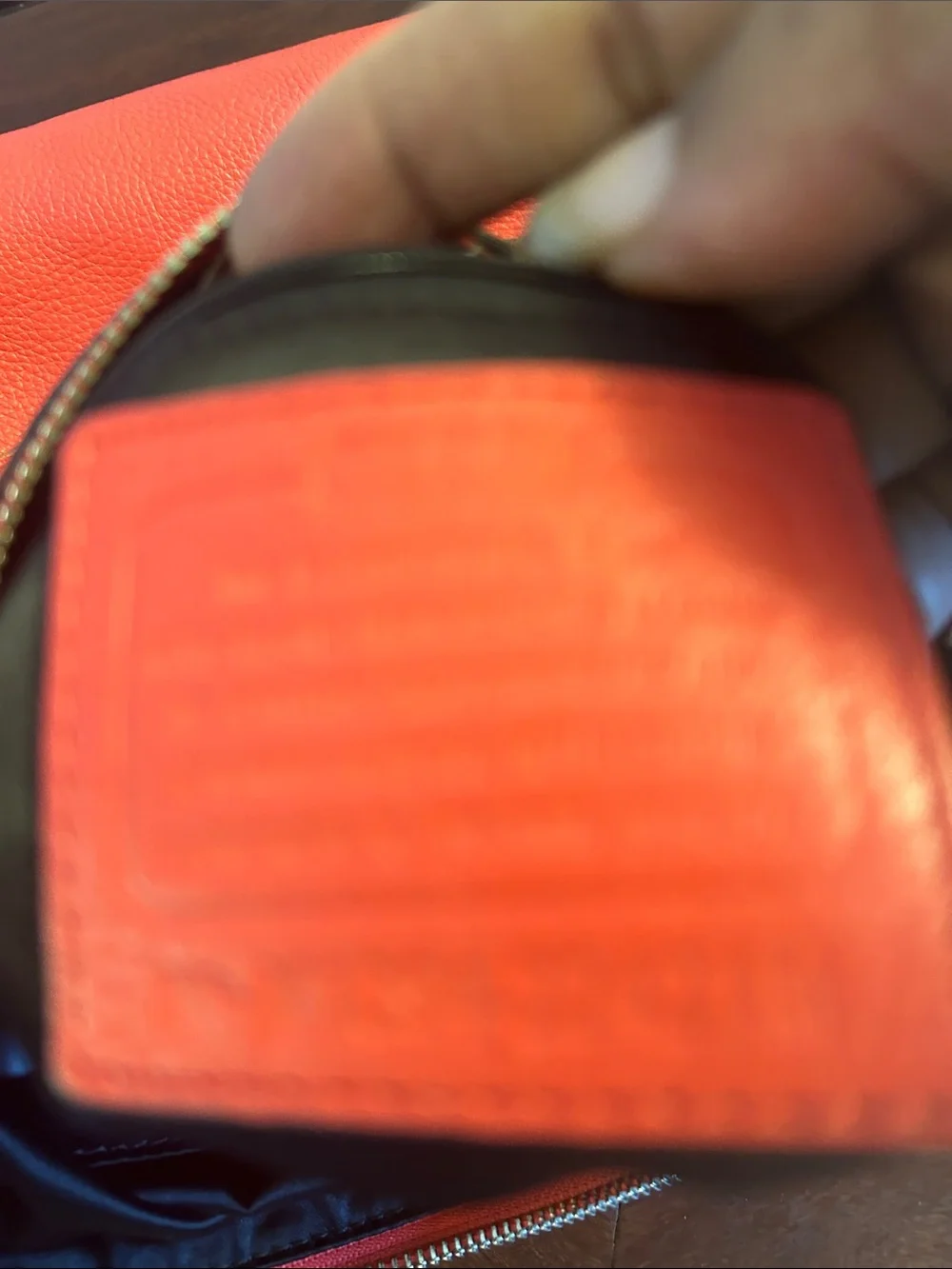 Coach Coral Leather Shoulder Bag -